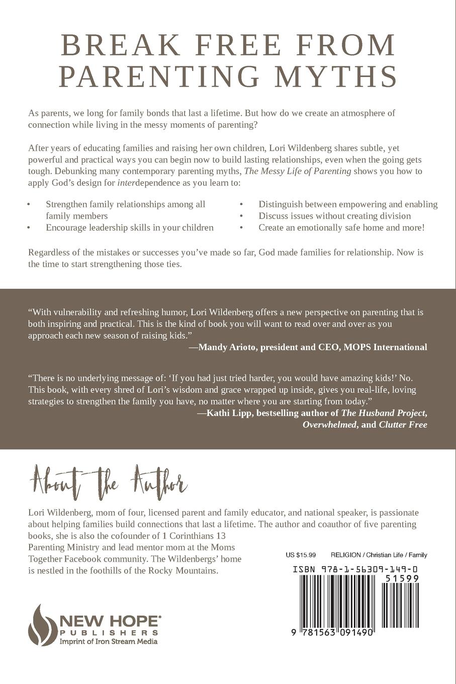 Rückseitencover The Messy Life of Parenting