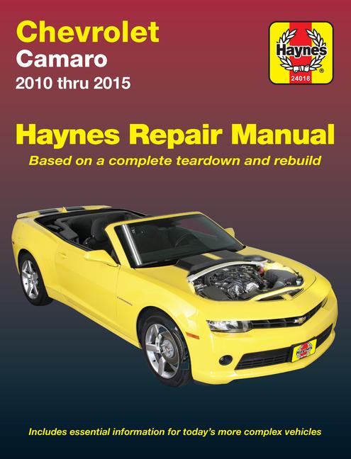 Vorderes Coverbild Chevrolet Camaro (10-15)