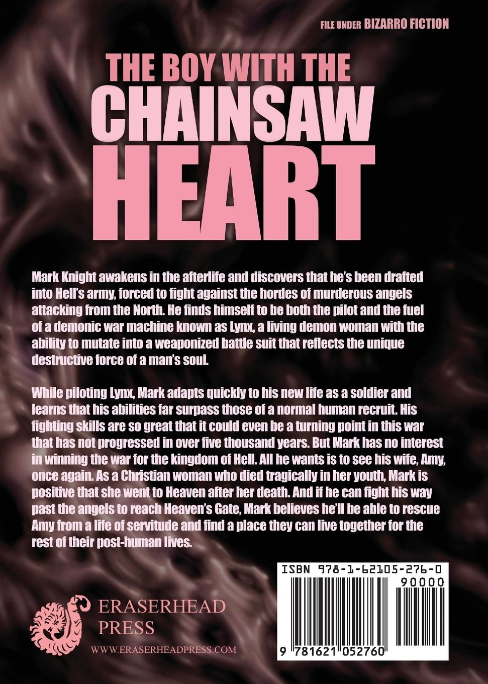 Rückseitencover The Boy with the Chainsaw Heart