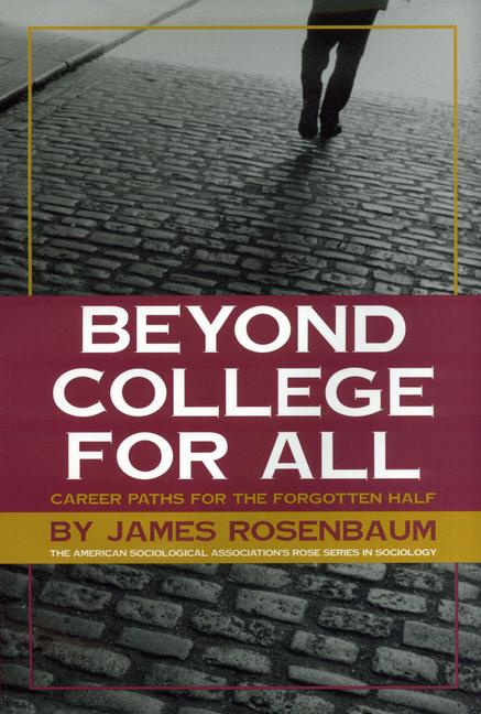 Vorderes Coverbild Beyond College for All: Career Paths for the Forgotten Half