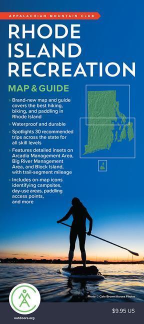 Vorderes Coverbild Rhode Island Recreation Map & Guide