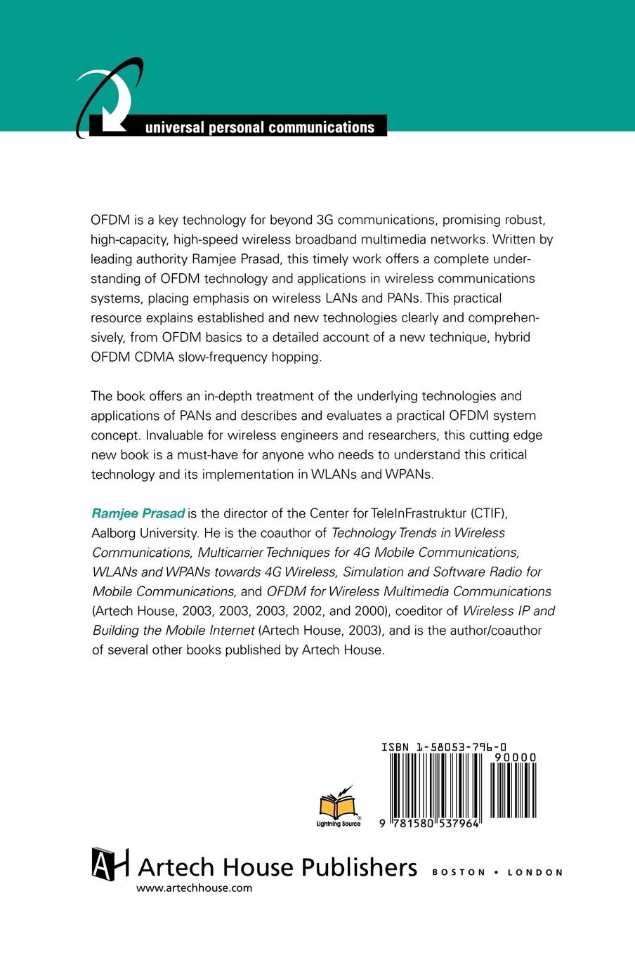 Rückseitencover OFDM for Wireless Communications Systems