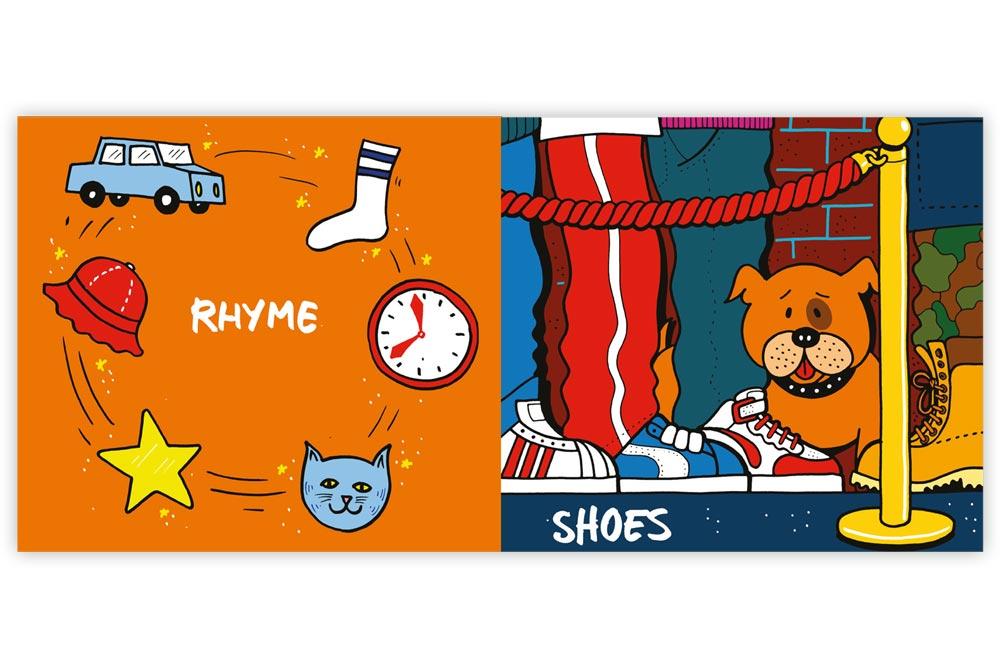 Beispielinhalt (Bild) My First Hip Hop Book