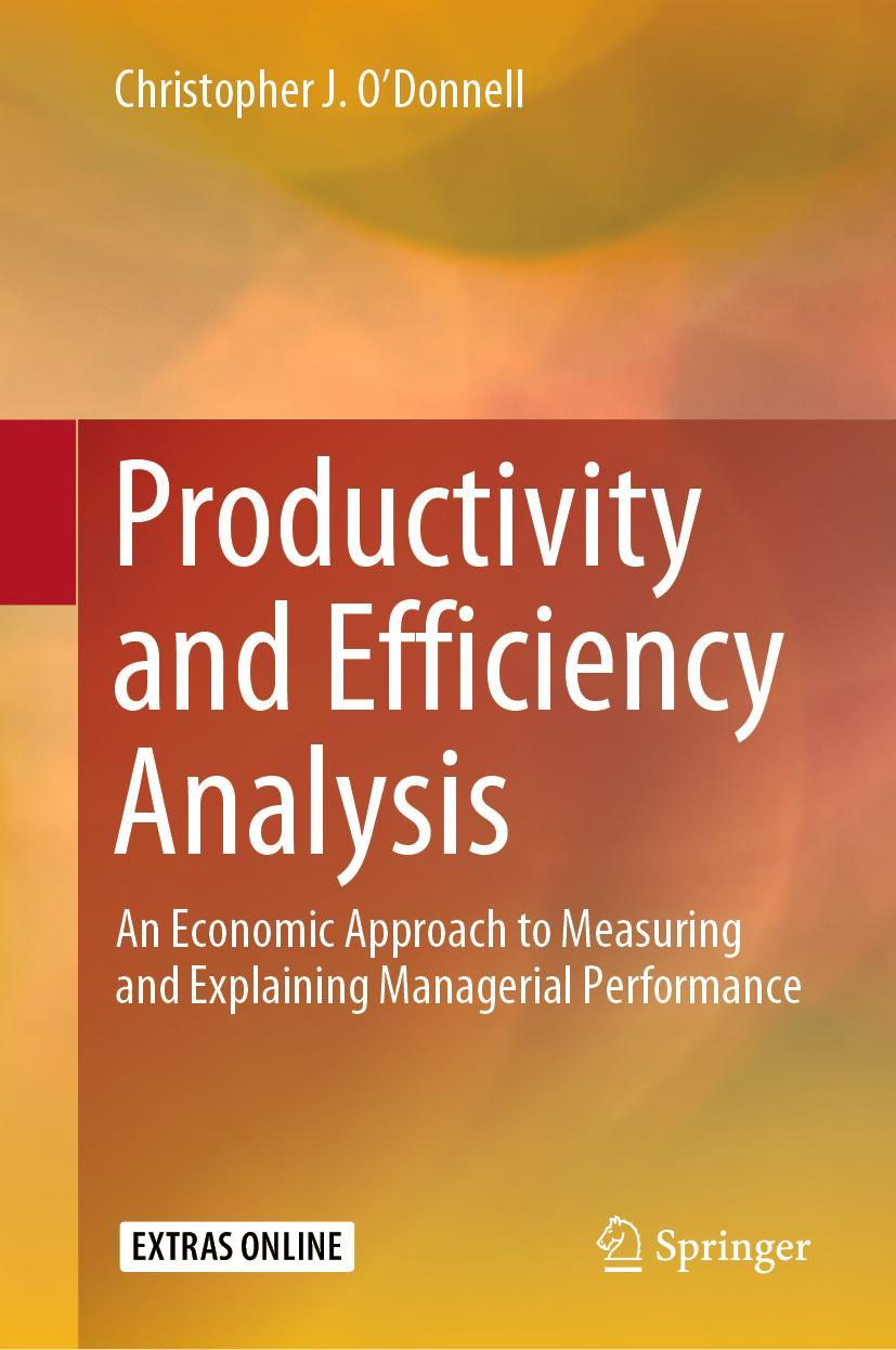 Vorderes Coverbild Productivity and Efficiency Analysis