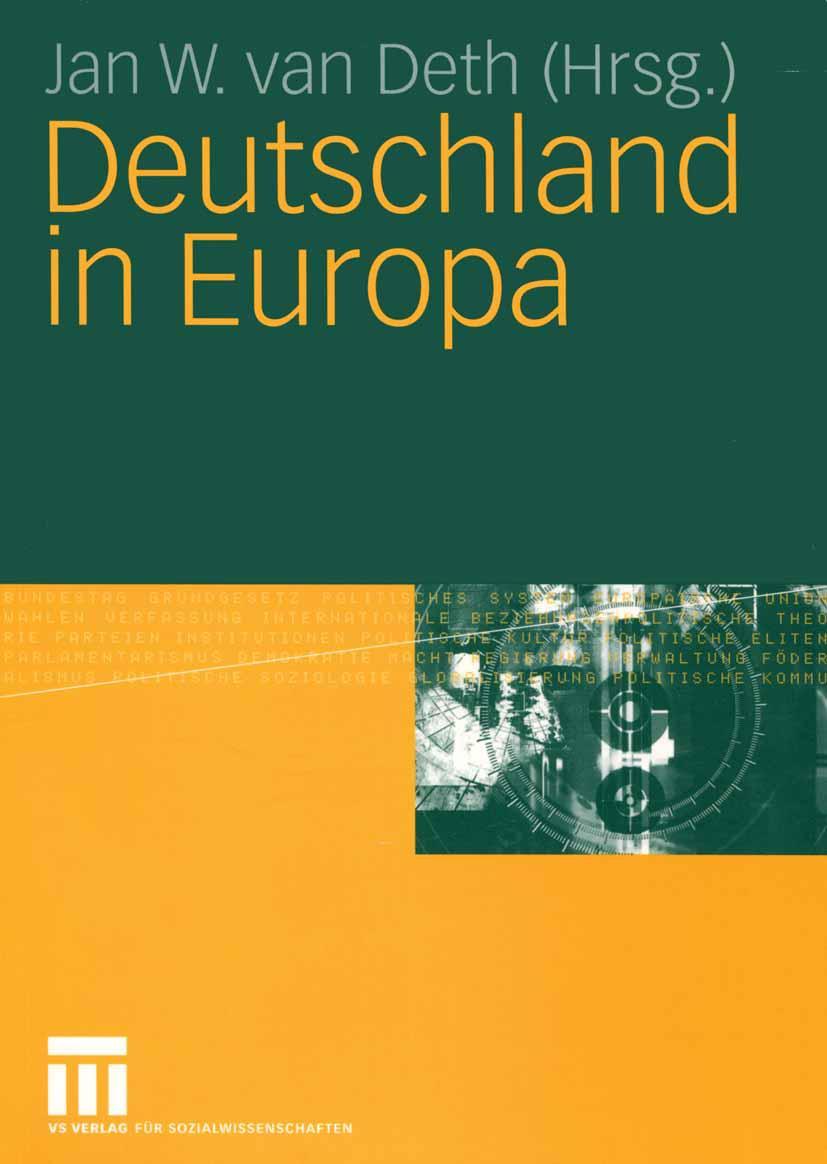 Vorderes Coverbild Deutschland in Europa