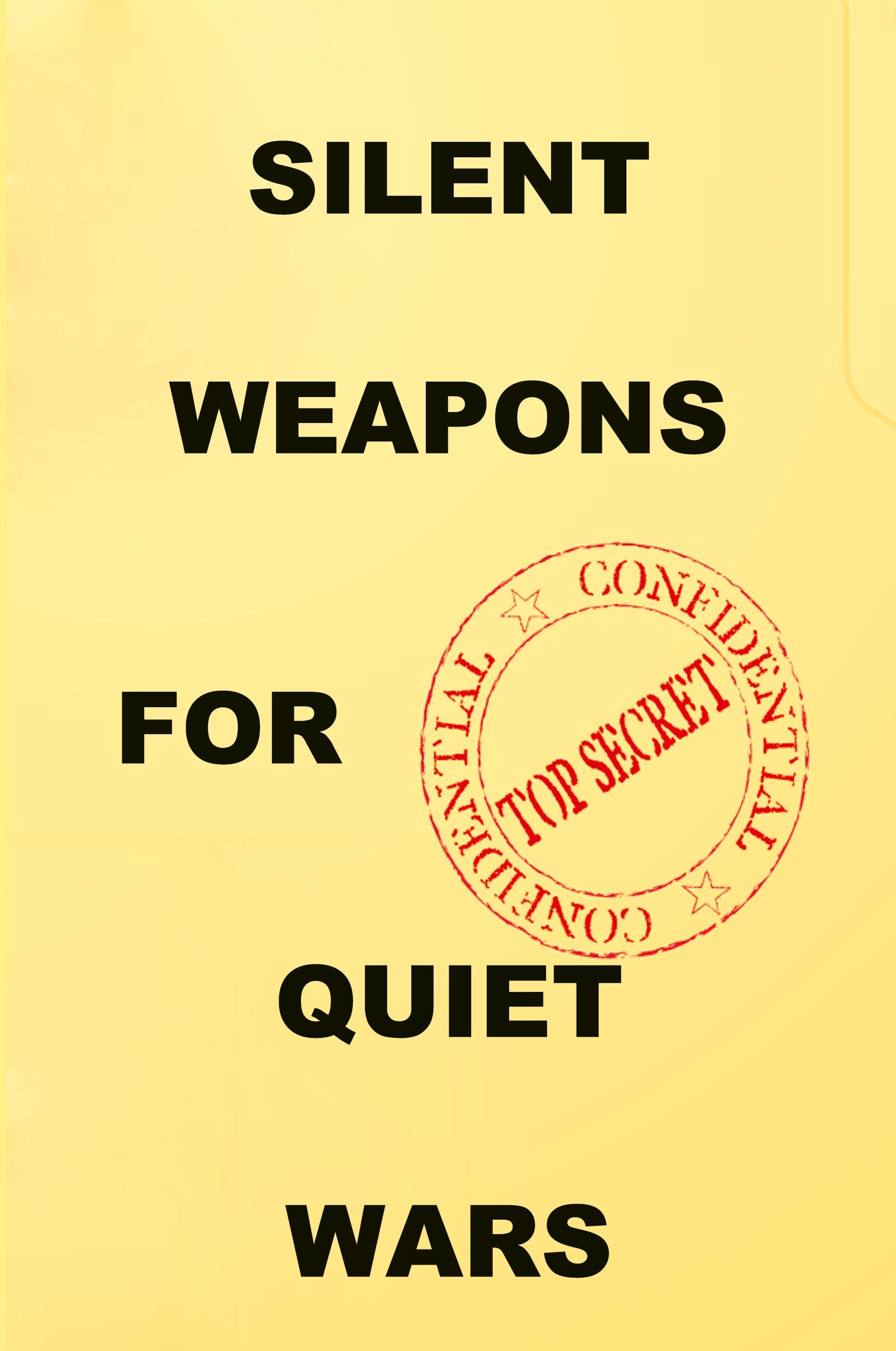 Vorderes Coverbild Silent Weapons for Quiet Wars