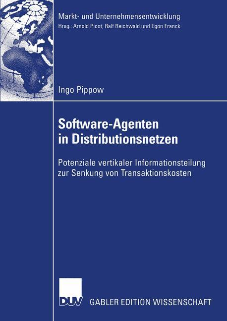 Vorderes Coverbild Software-Agenten in Distributionsnetzen