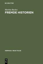 Vorderes Coverbild Fremde Historien