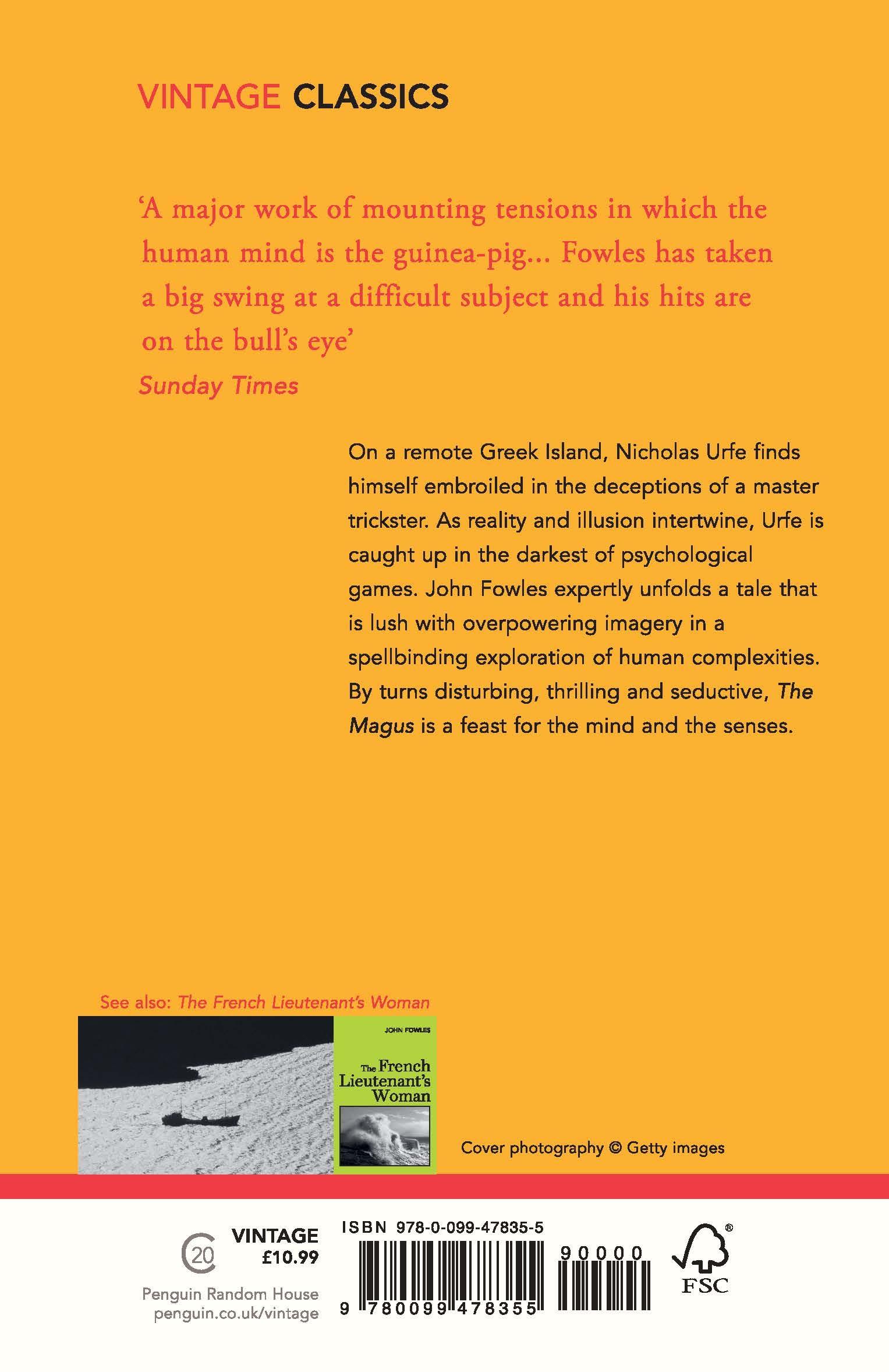 Rückseitencover The Magus