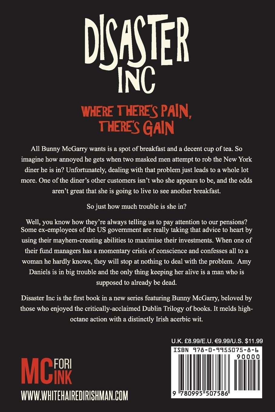 Rückseitencover Disaster Inc