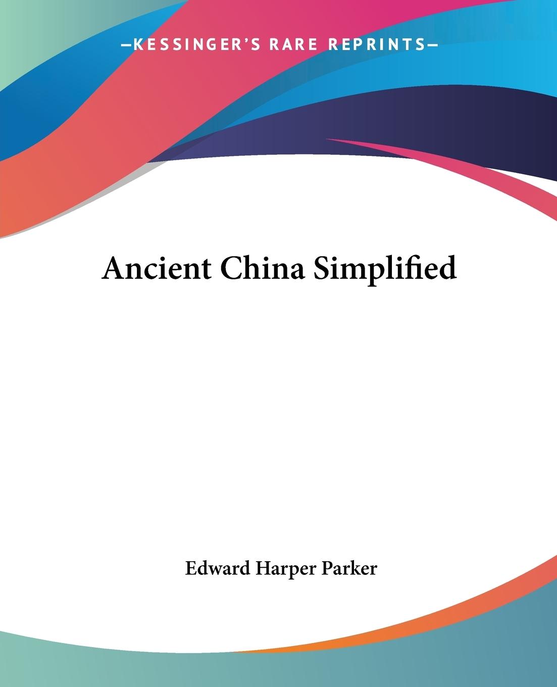 Vorderes Coverbild Ancient China Simplified