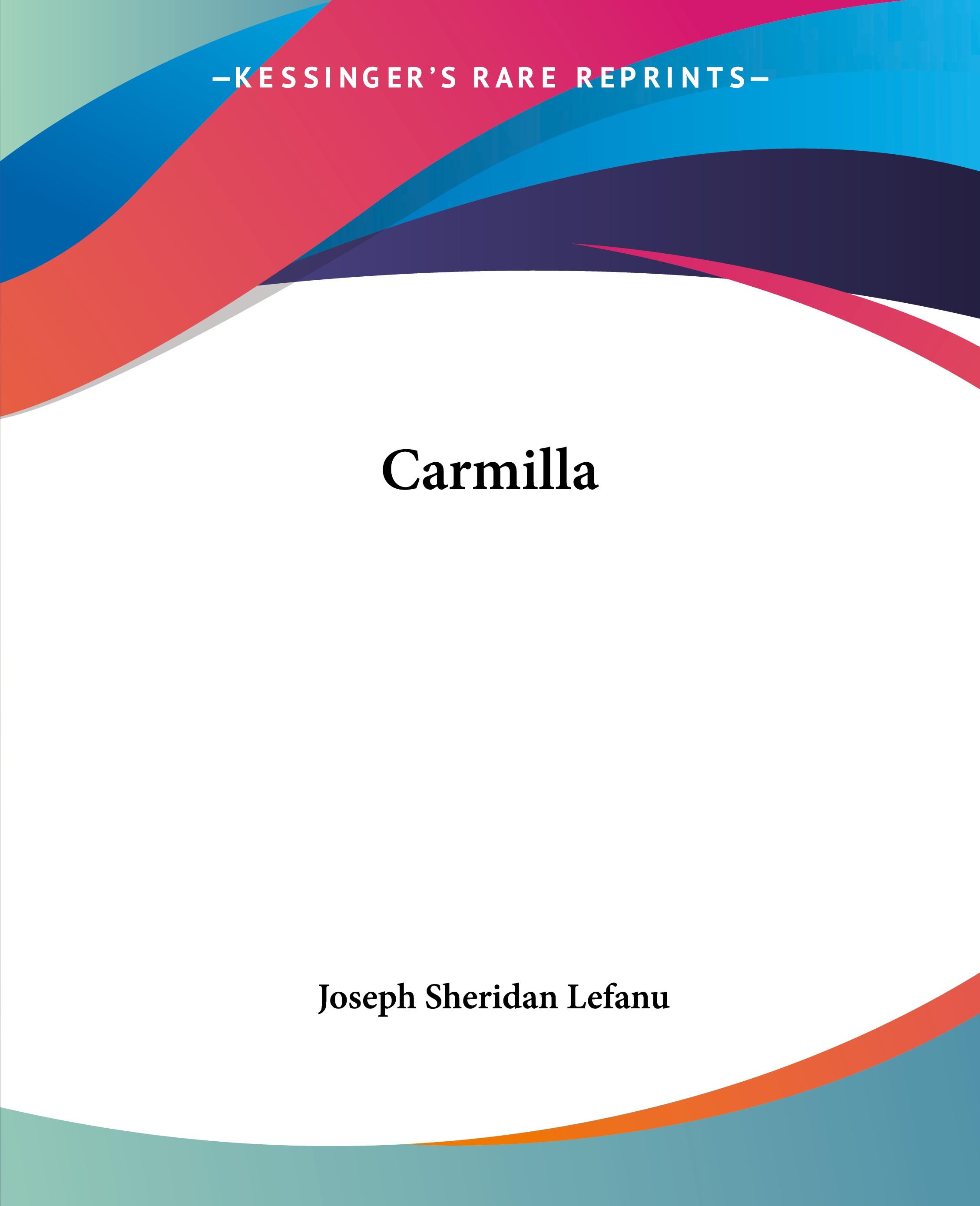 Vorderes Coverbild Carmilla