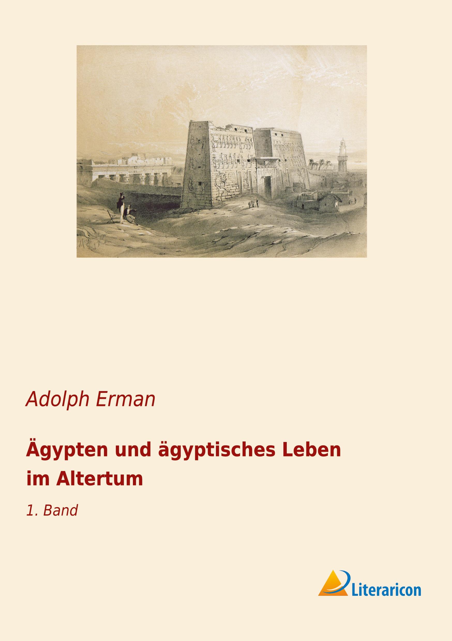 Vorderes Coverbild Ägypten und ägyptisches Leben im Altertum