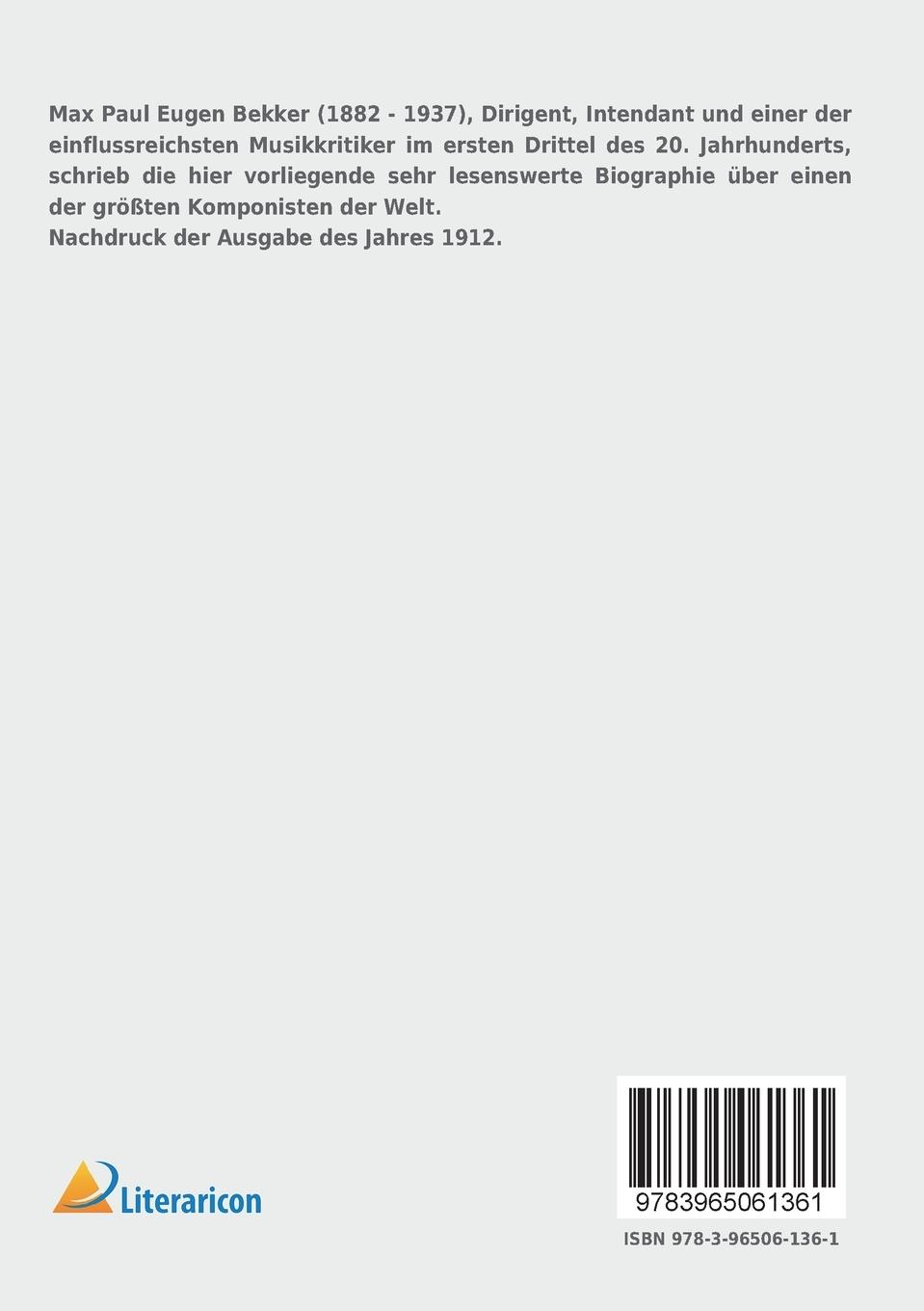 Rückseitencover Beethoven