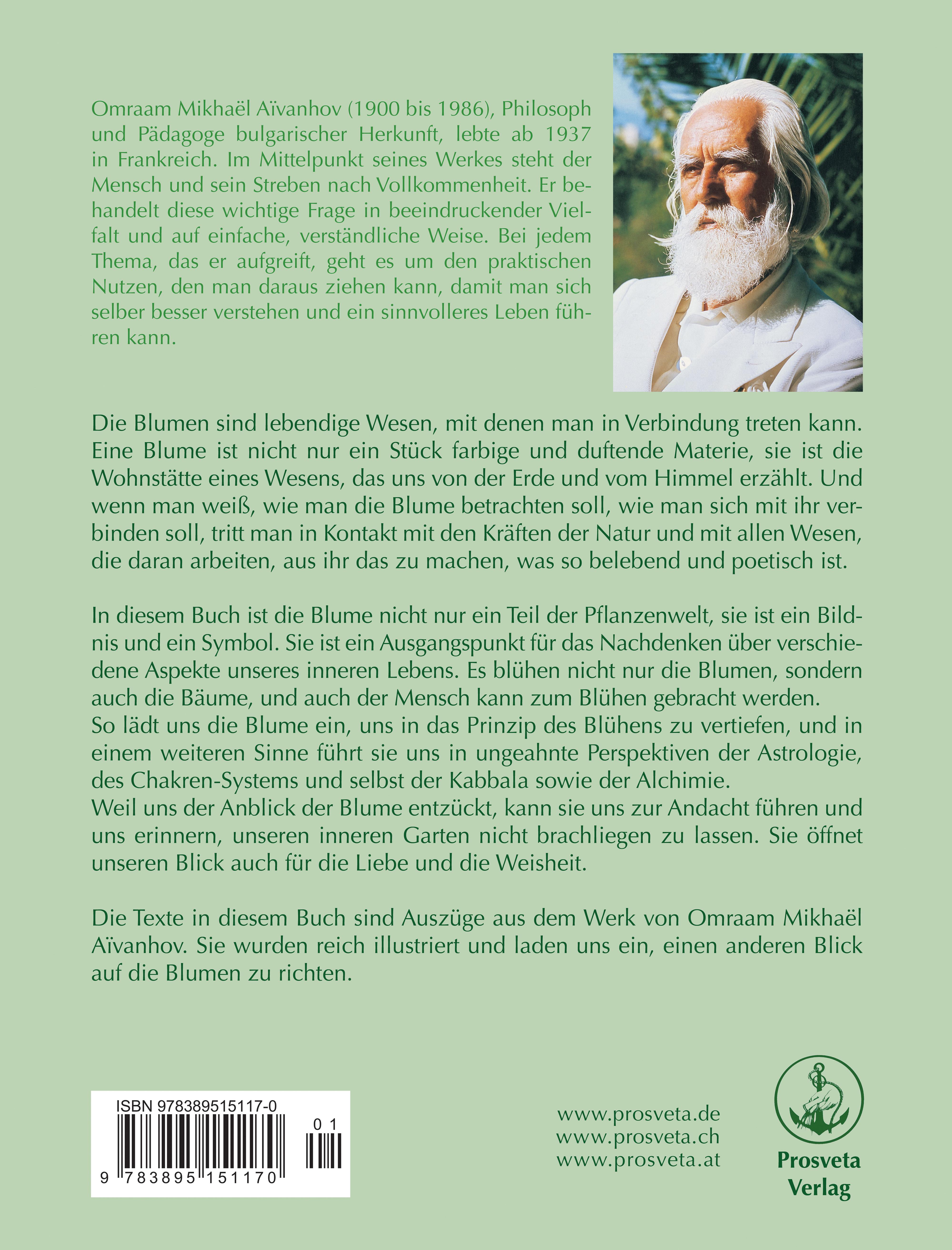 Rückseitencover Die Botschaft der Blumen