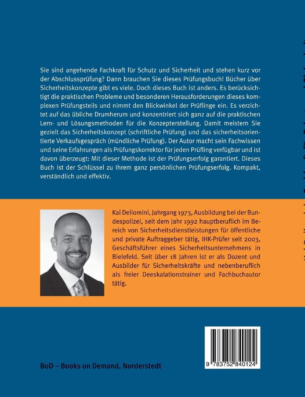 Rückseitencover Fachkraft für Schutz und Sicherheit: So meistern Sie das Sicherheitskonzept für die Abschlussprüfung!