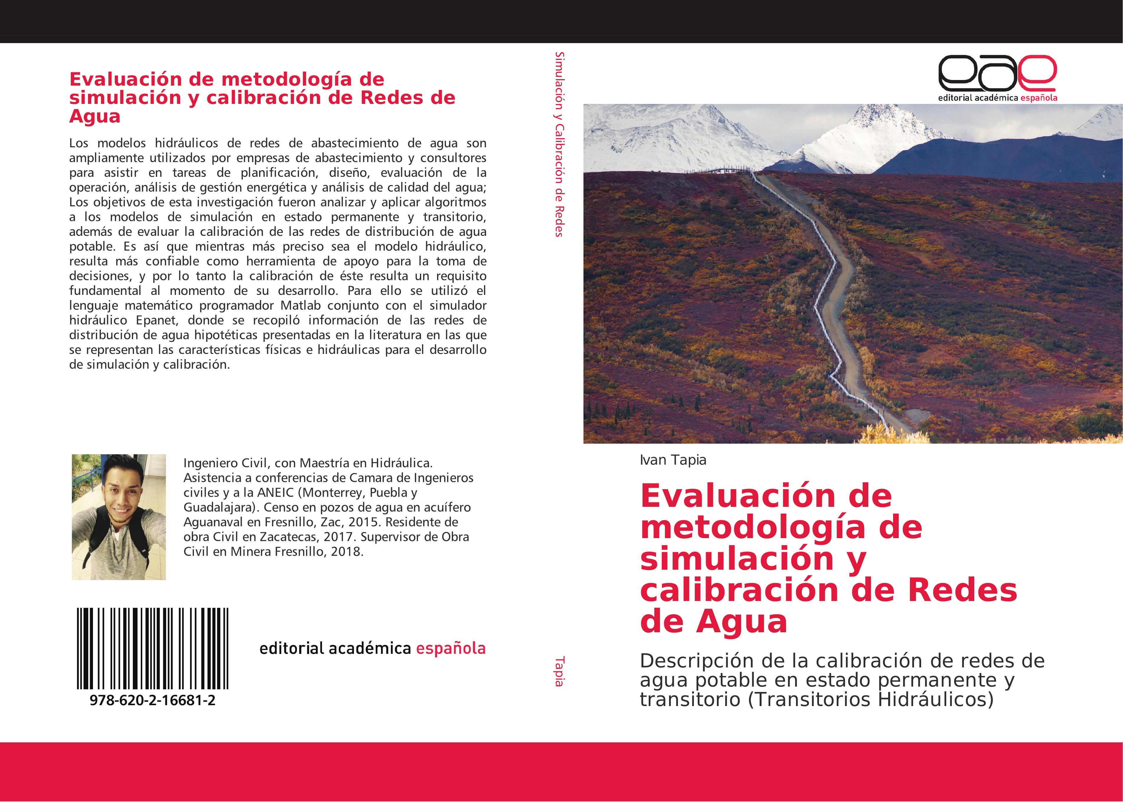 Vorderes Coverbild Evaluación de metodología de simulación y calibración de Redes de Agua