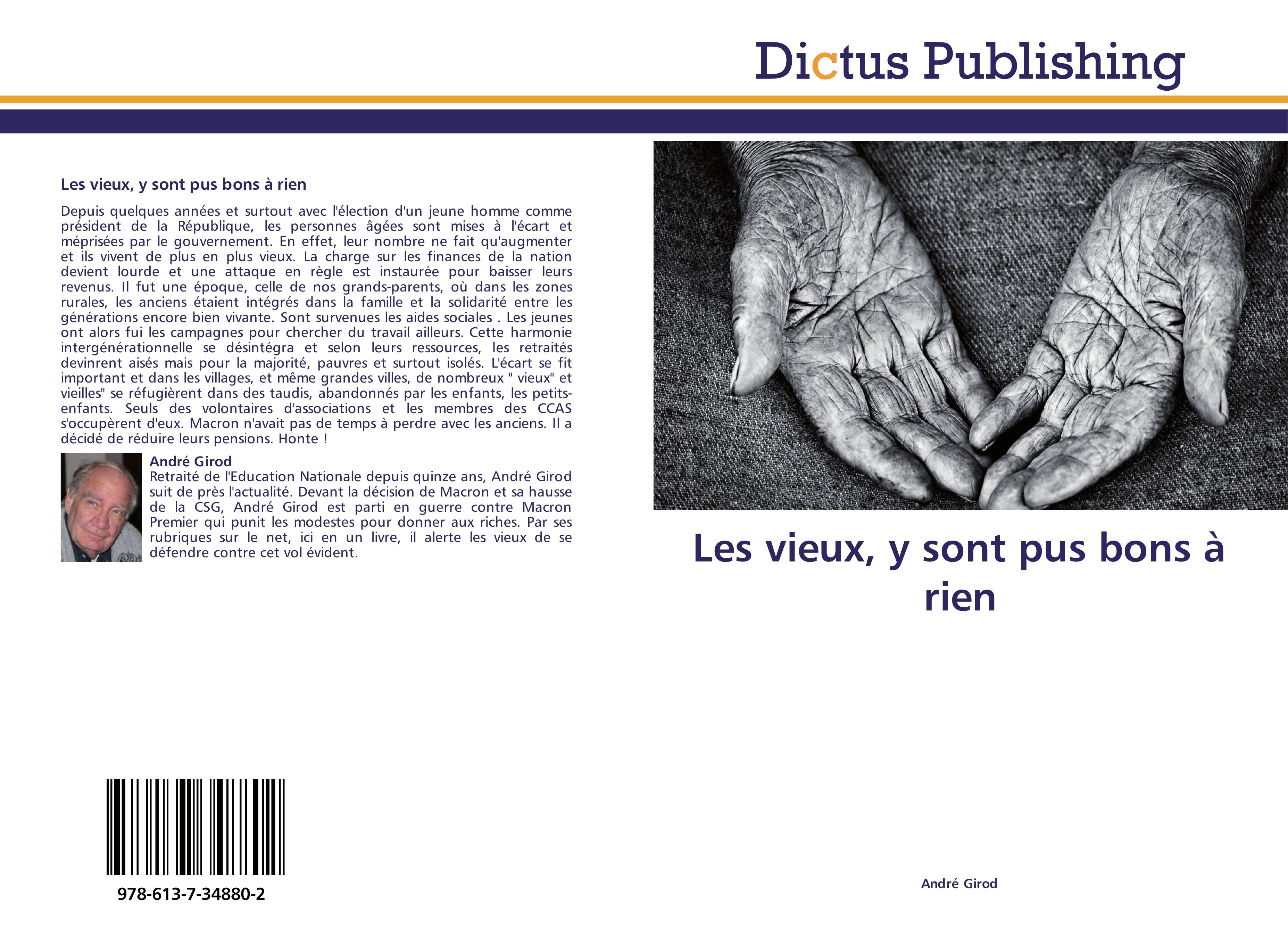 Vorderes Coverbild Les vieux, y sont pus bons à rien