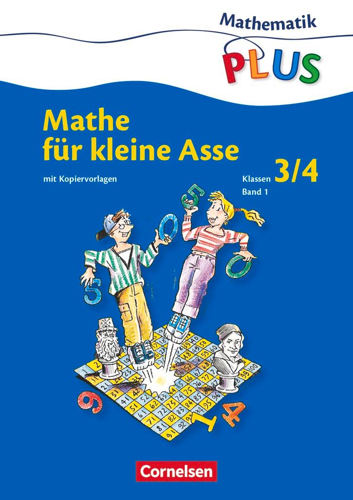 Vorderes Coverbild Mathe für kleine Asse 3/4 Schuljahr. Kopiervorlagen