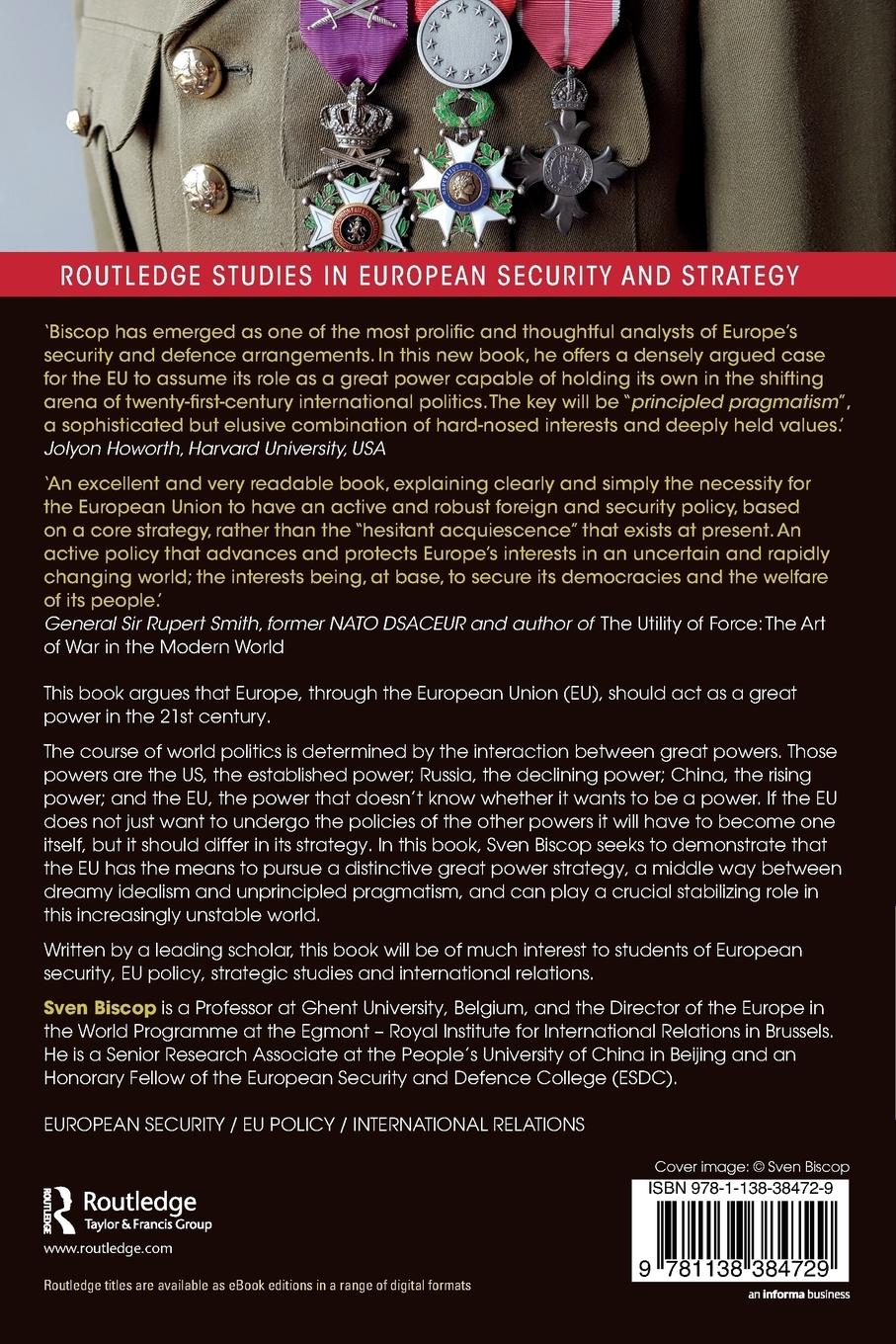 Rückseitencover European Strategy in the 21st Century