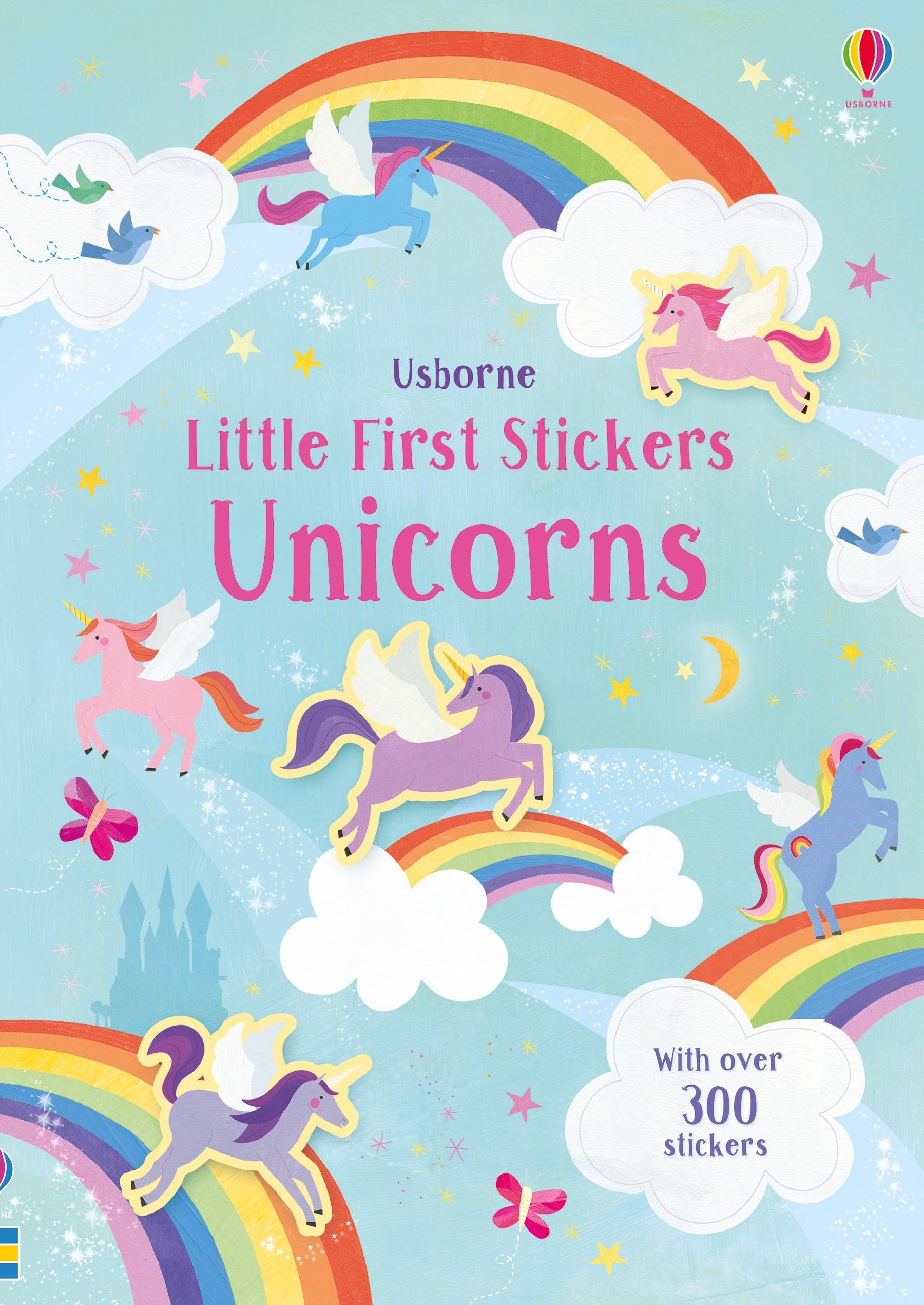 Vorderes Coverbild Little First Stickers Unicorns