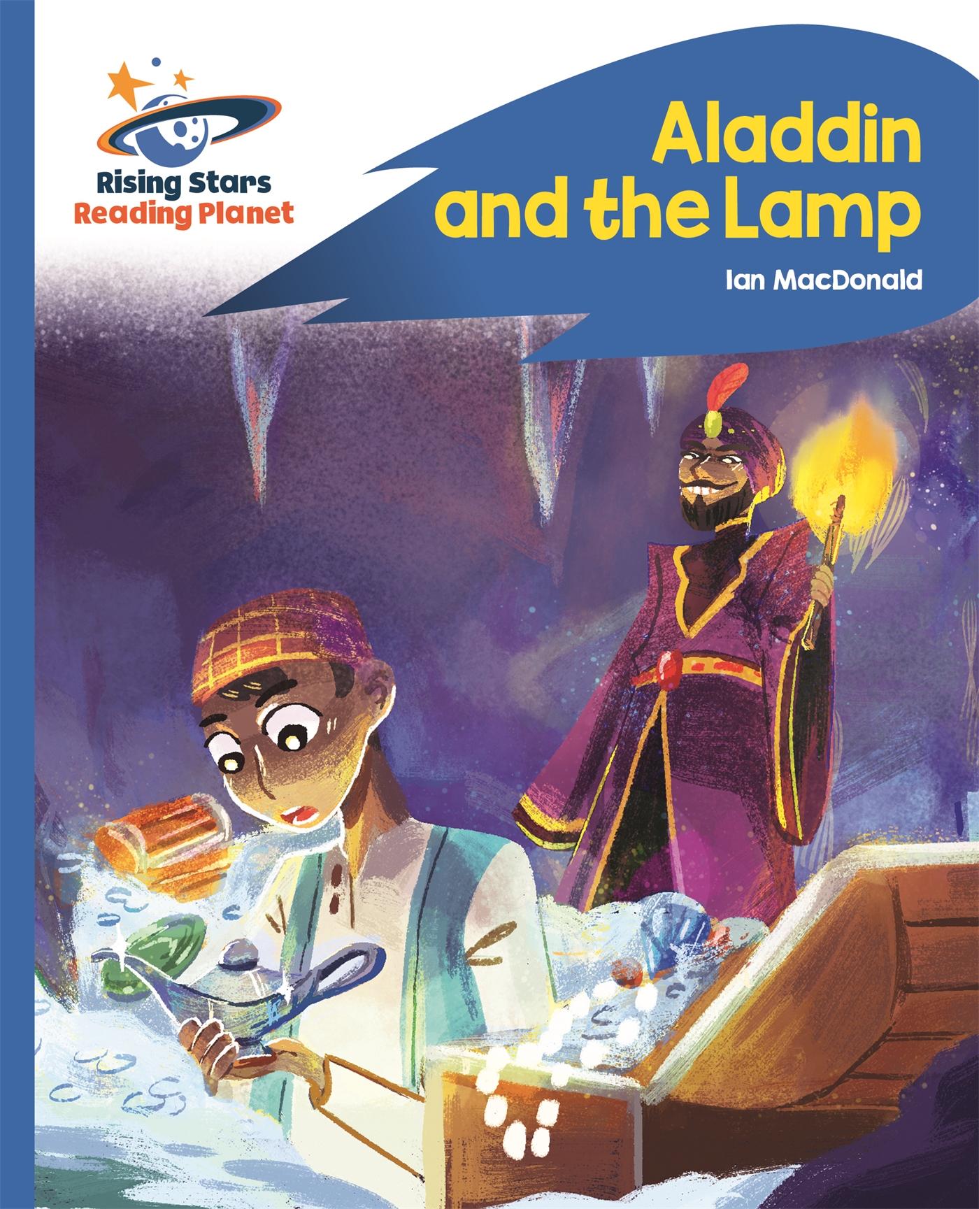Vorderes Coverbild Reading Planet - Aladdin and the Lamp - Blue: Rocket Phonics