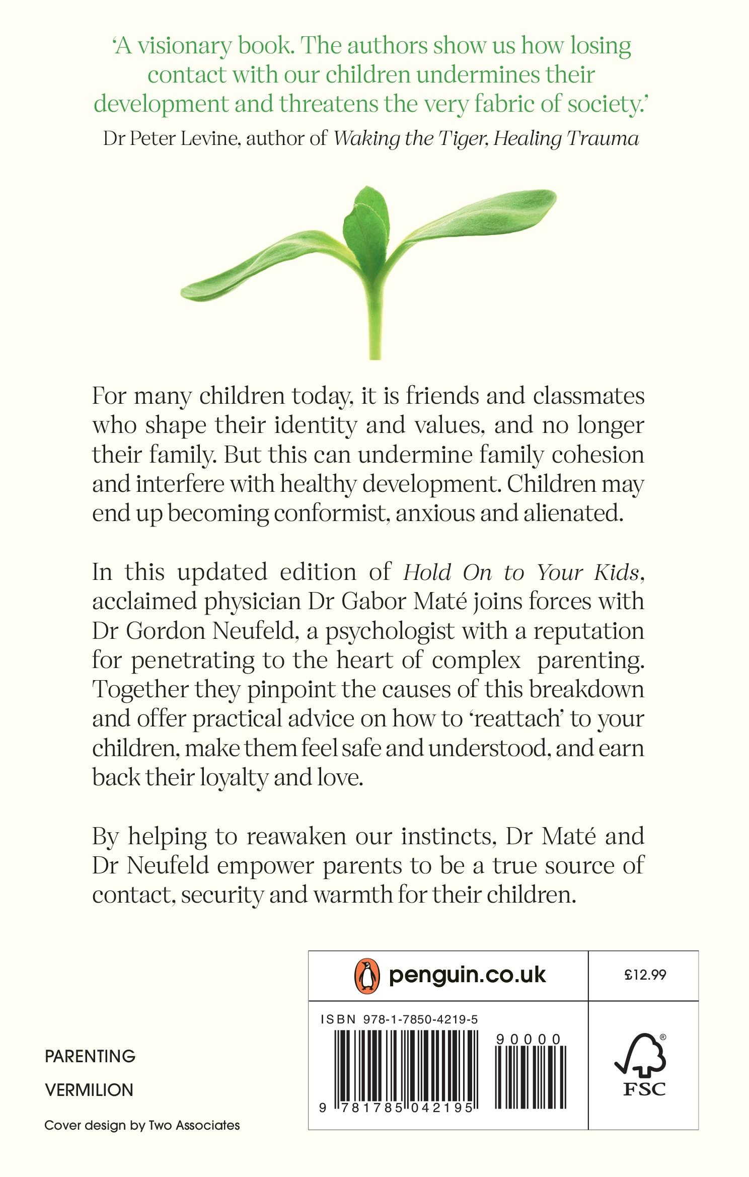 Rückseitencover Hold on to Your Kids