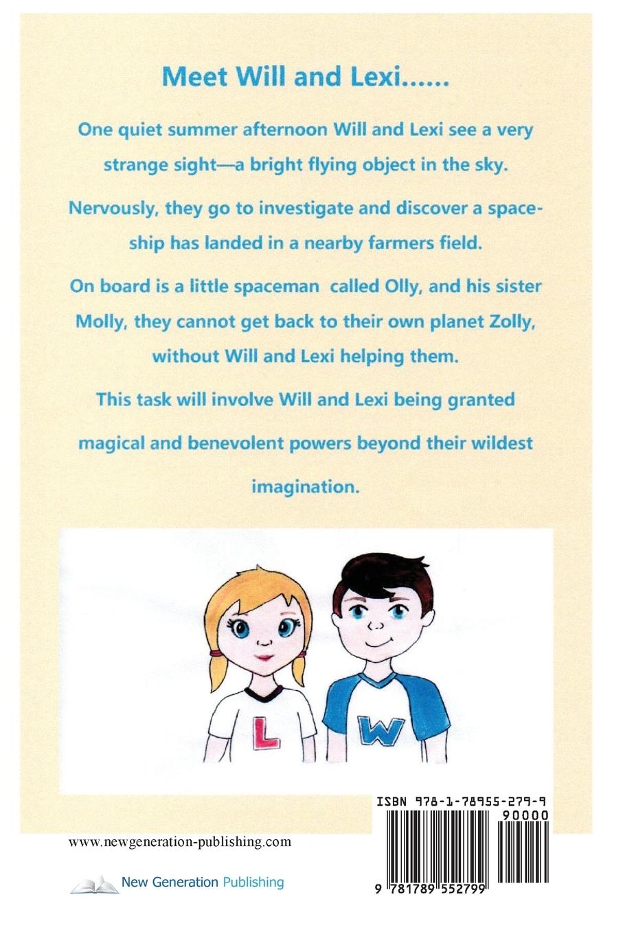 Rückseitencover Will and Lexi's Space Adventures