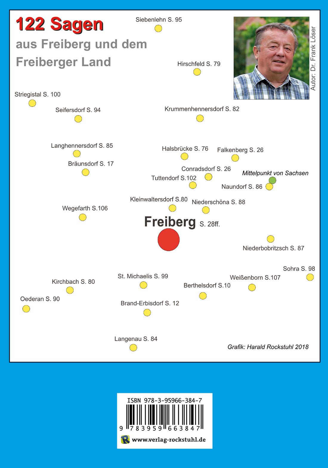 Rückseitencover Freiberger Sagenbuch
