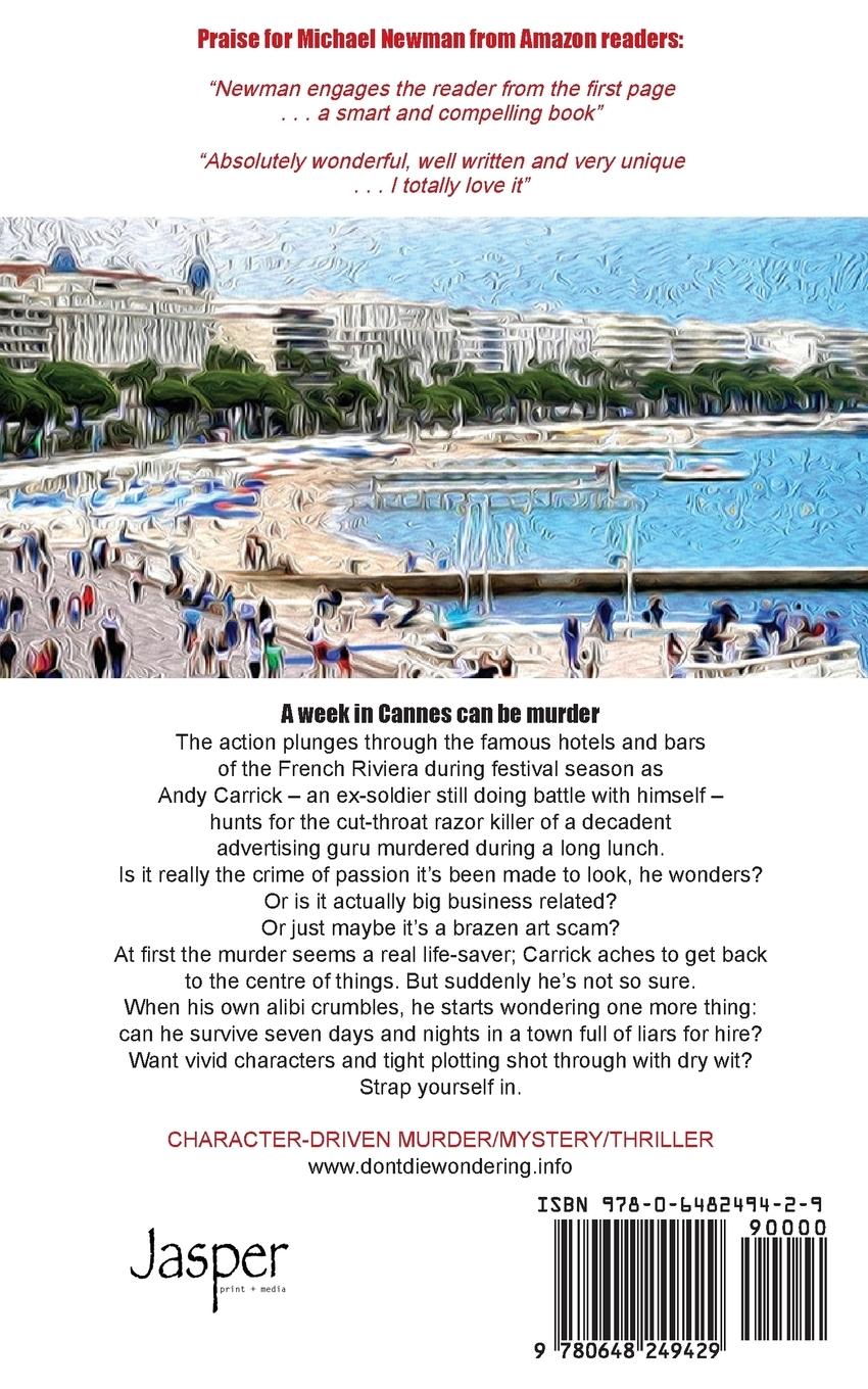 Vorderes Coverbild DON'T DIE WONDERING