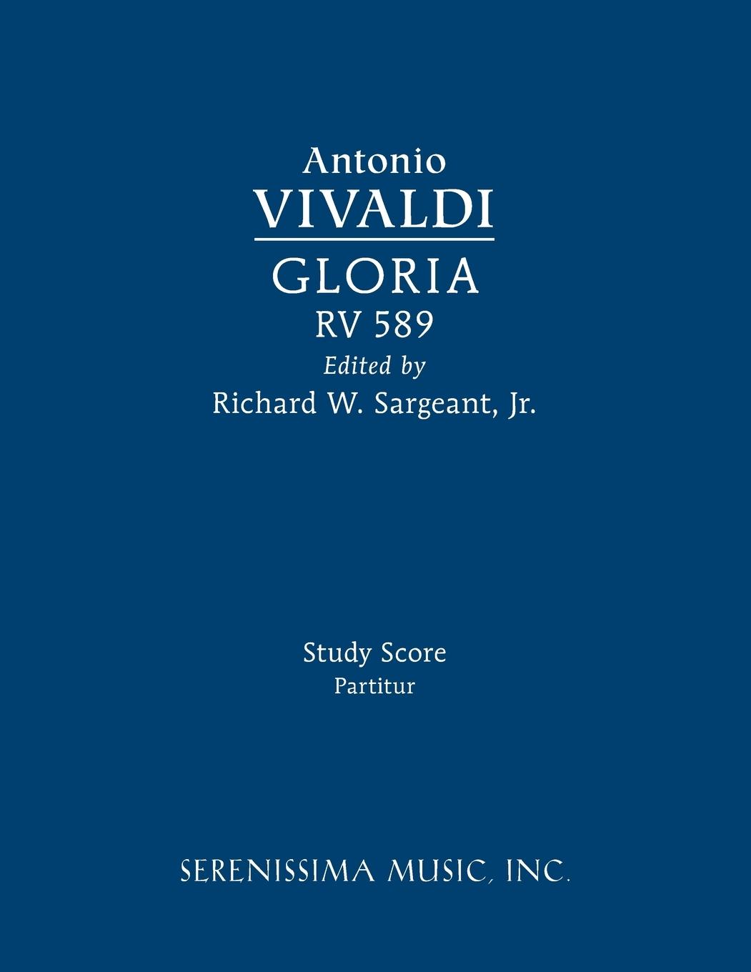 Vorderes Coverbild Gloria, RV 589