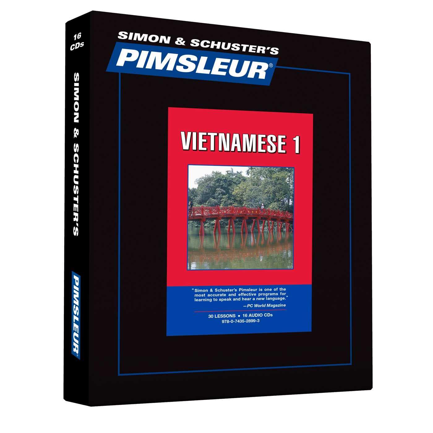 Vorderes Coverbild Pimsleur Vietnamese Level 1 CD, 1: Learn to Speak and Understand Vietnamese with Pimsleur Language Programs