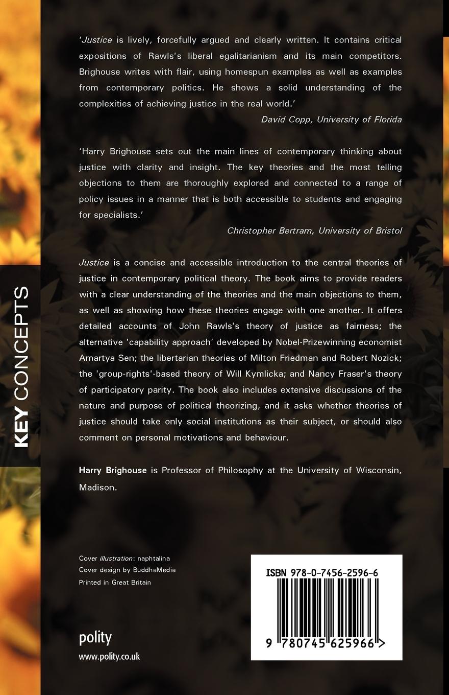 Rückseitencover Justice