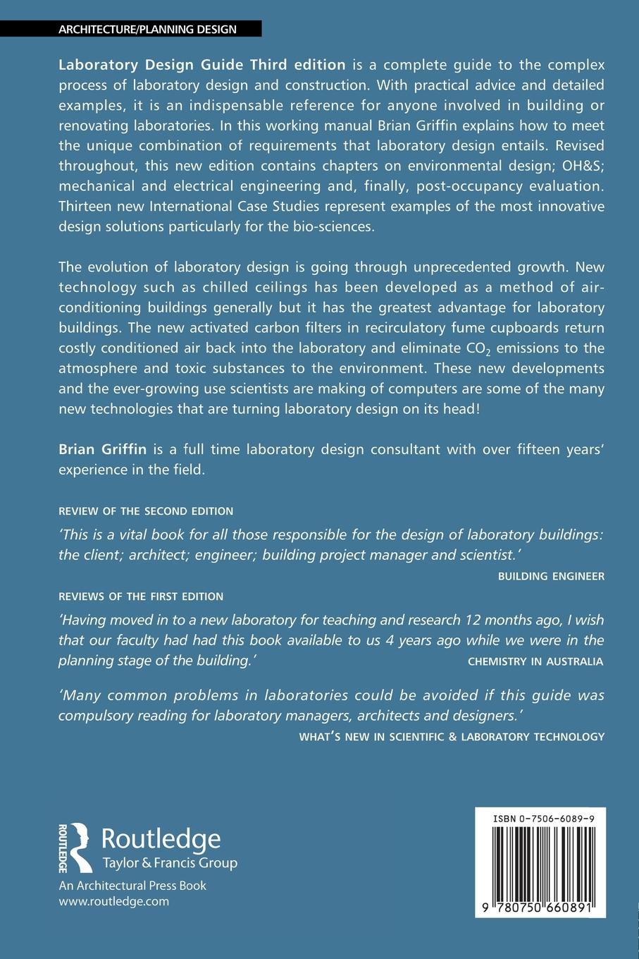 Rückseitencover Laboratory Design Guide