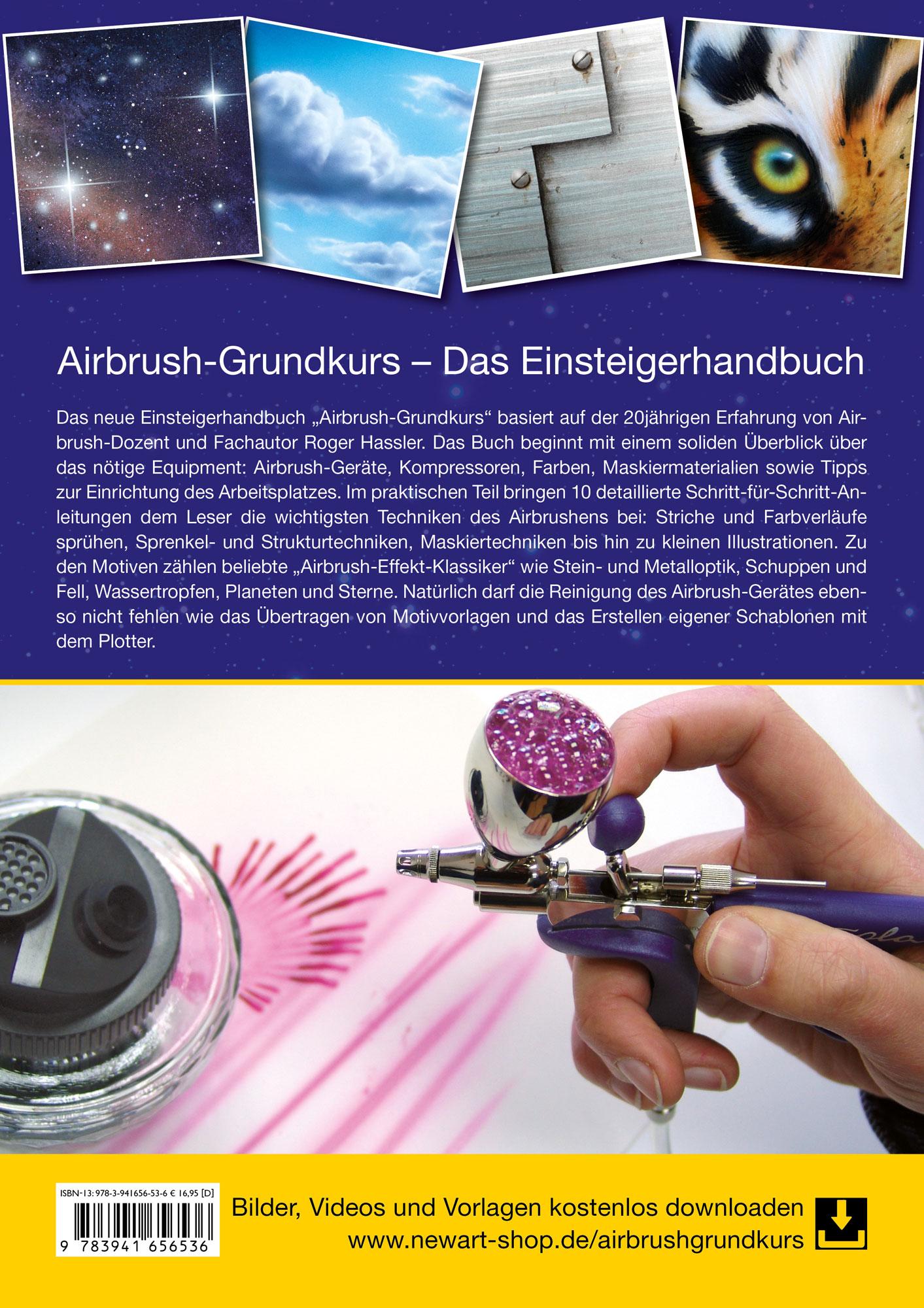 Rückseitencover Airbrush-Grundkurs