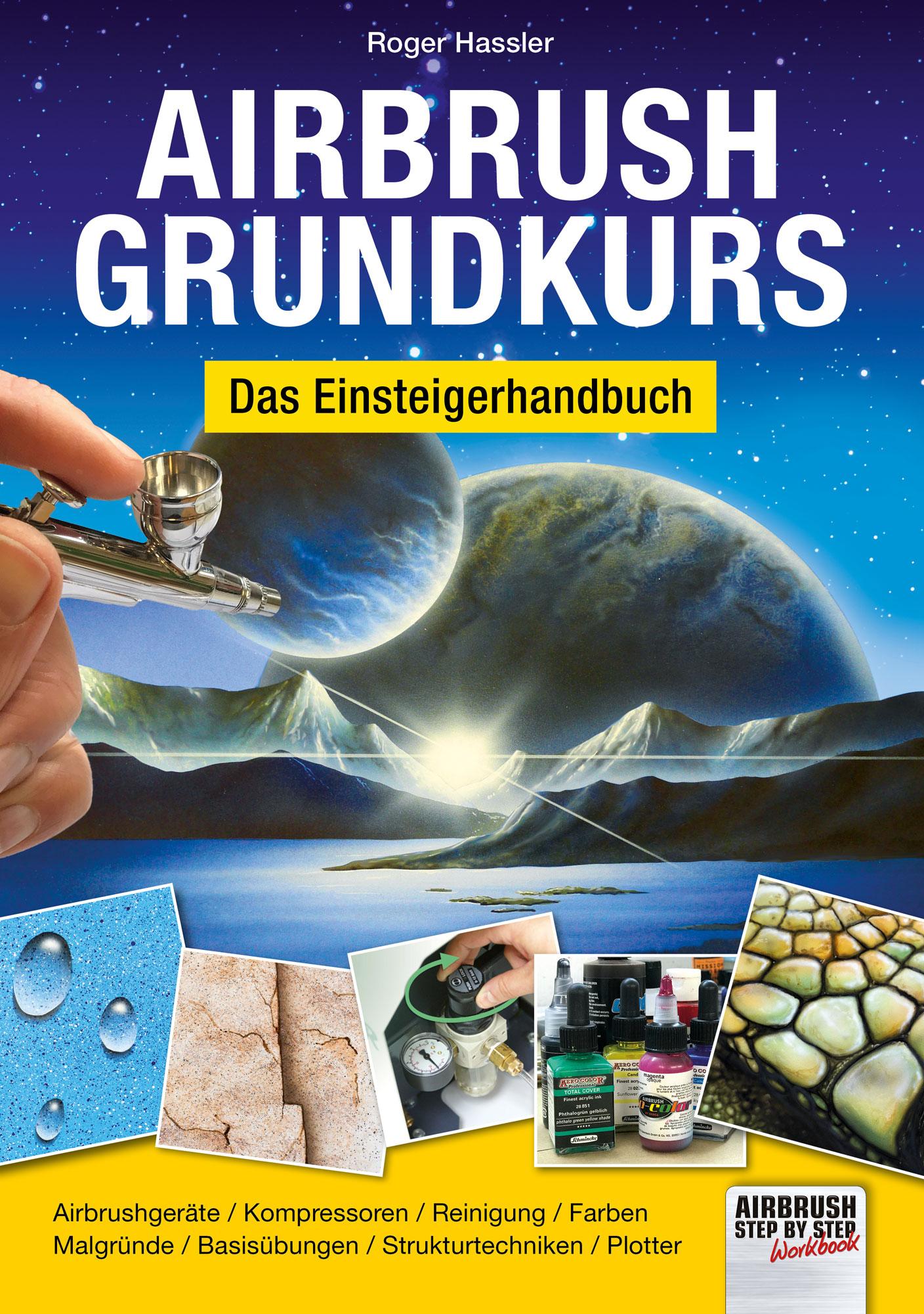Vorderes Coverbild Airbrush-Grundkurs