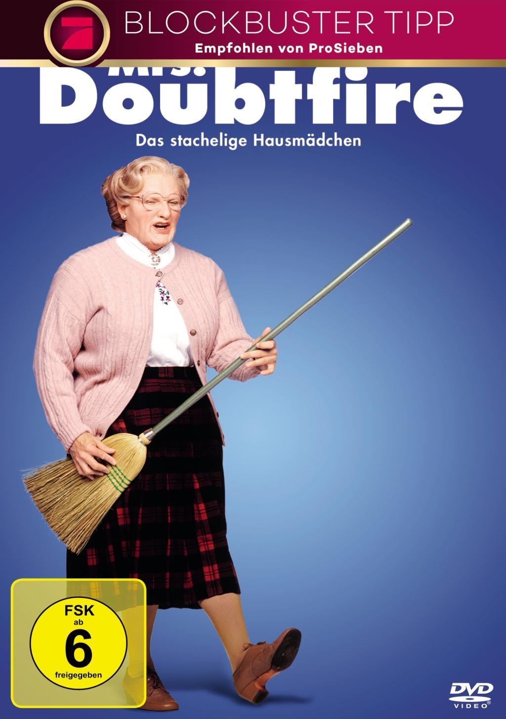 Vorderes Coverbild Mrs. Doubtfire - Das stachelige Hausmädchen