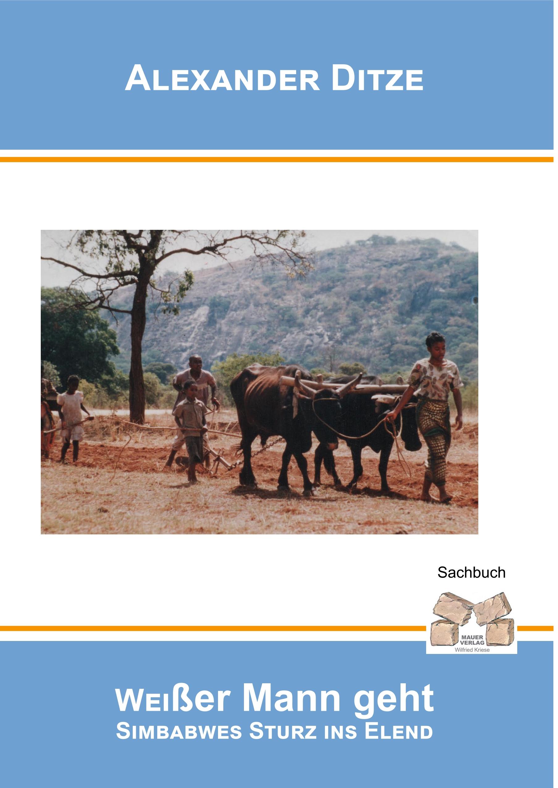 Vorderes Coverbild Weißer Mann geht