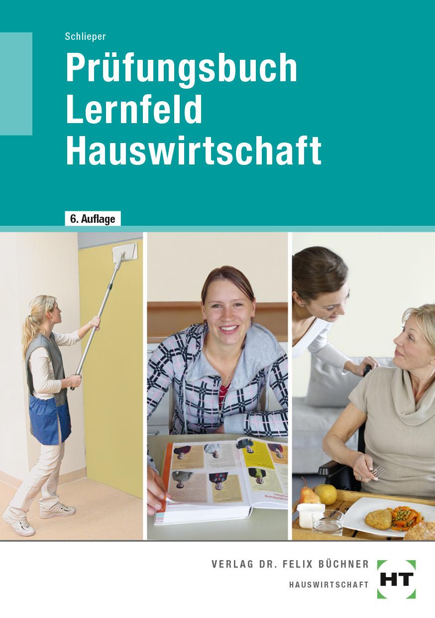 Vorderes Coverbild Prüfungsbuch Lernfeld Hauswirtschaft