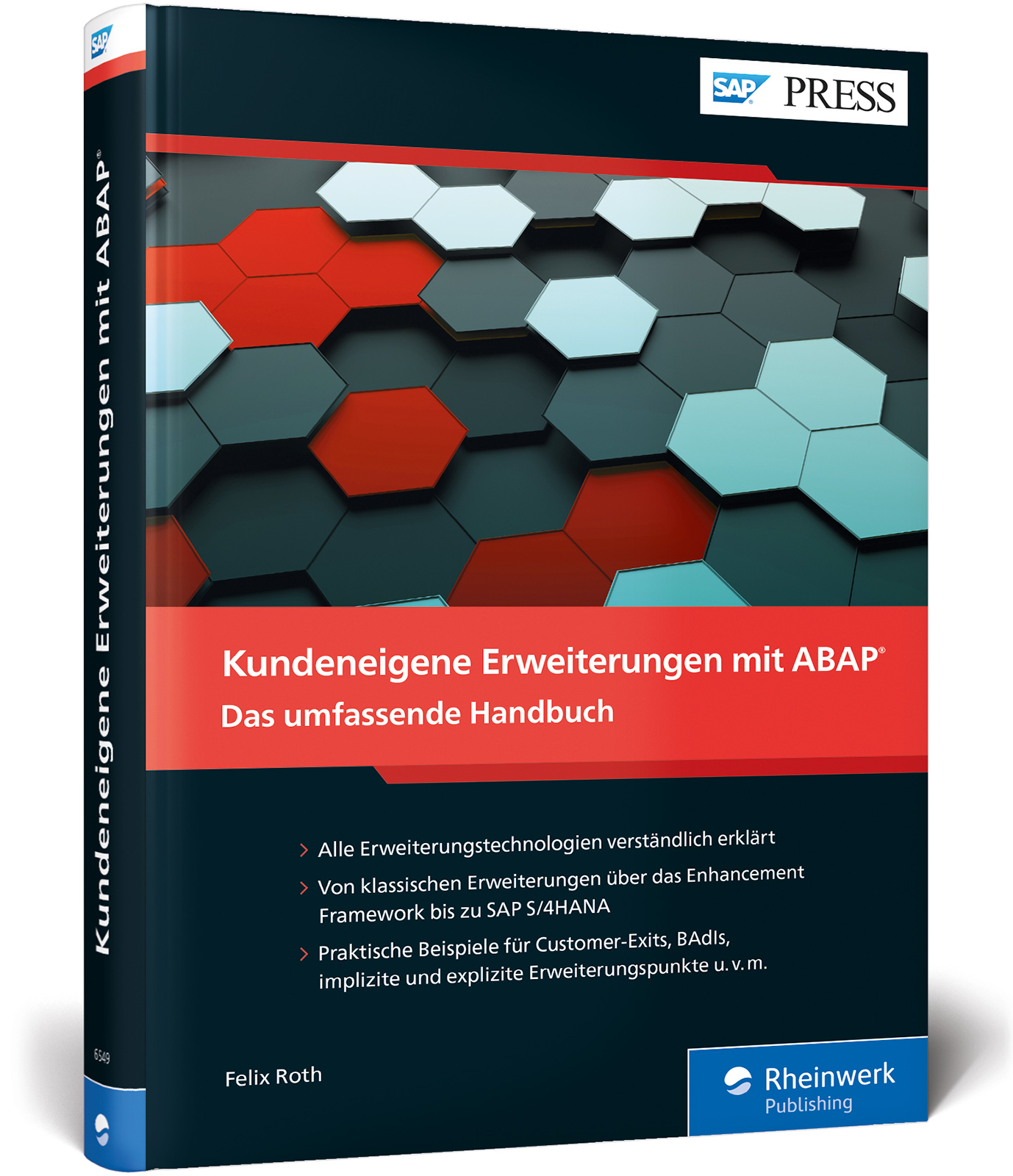 Vorderes Coverbild Kundeneigene Erweiterungen mit ABAP