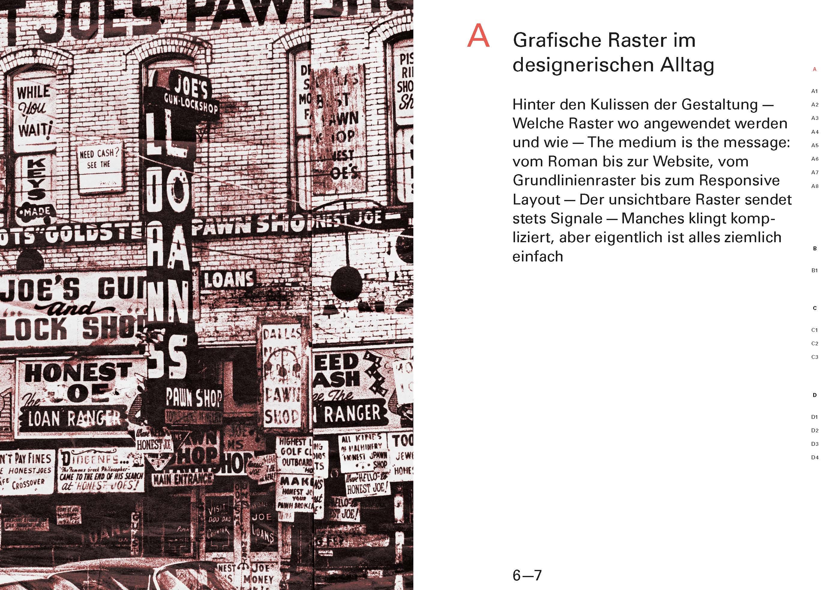 Beispielinhalt (Bild) Ordnung in der Gestaltung