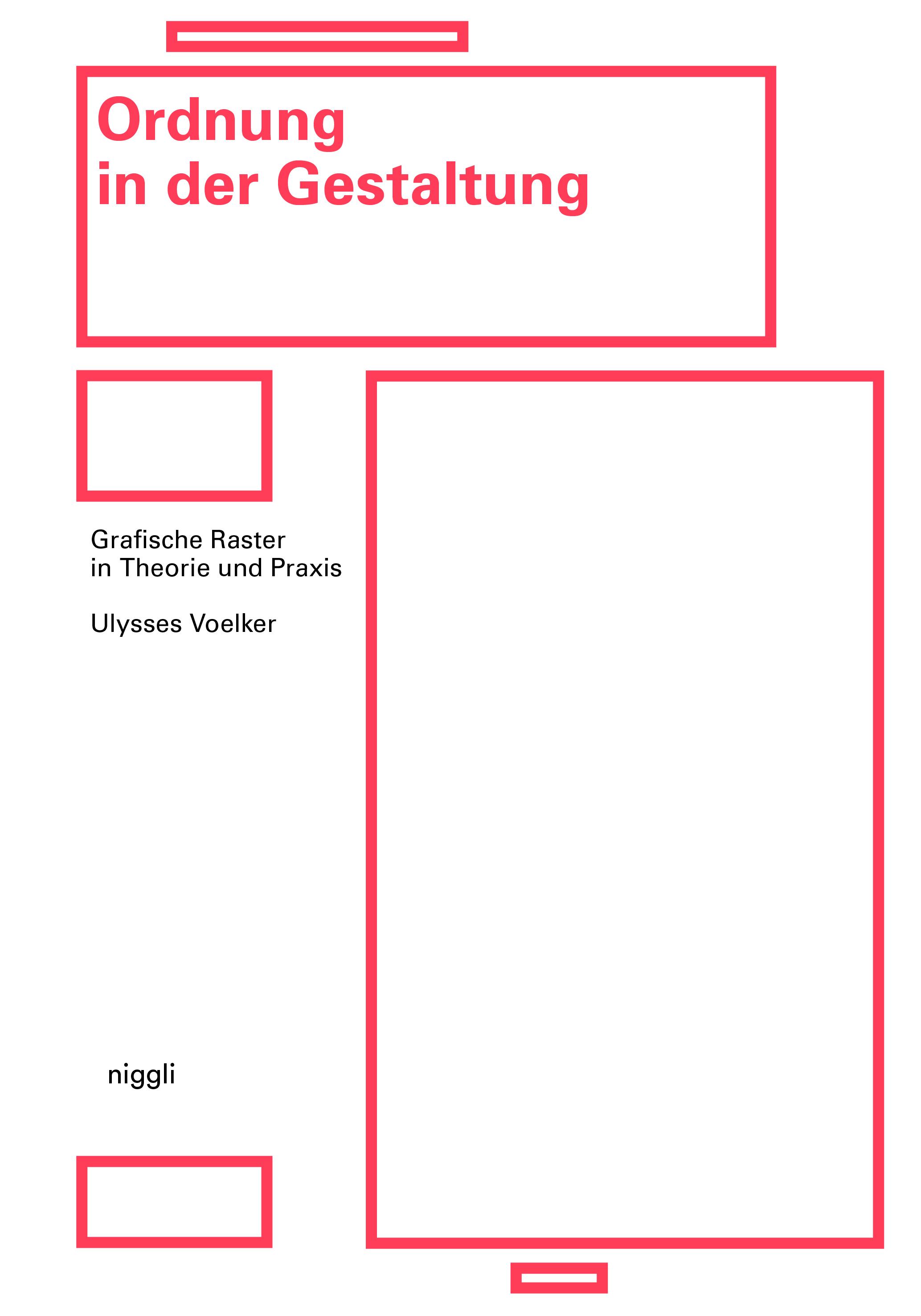 Vorderes Coverbild Ordnung in der Gestaltung