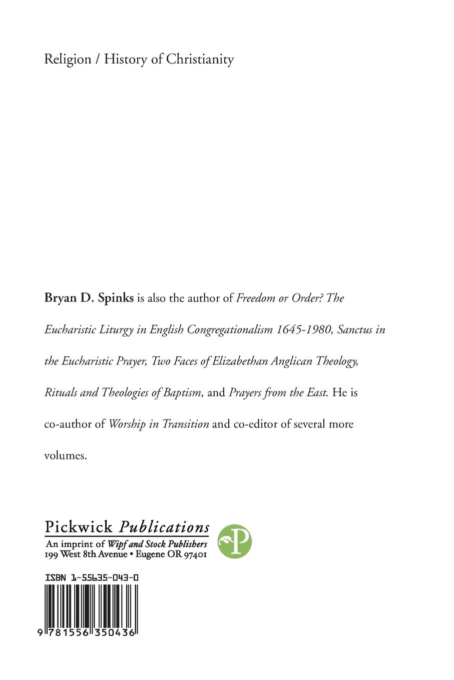 Rückseitencover From the Lord and "The Best Reformed Churches"