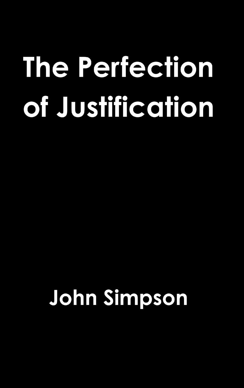 Vorderes Coverbild The Perfection of Justification