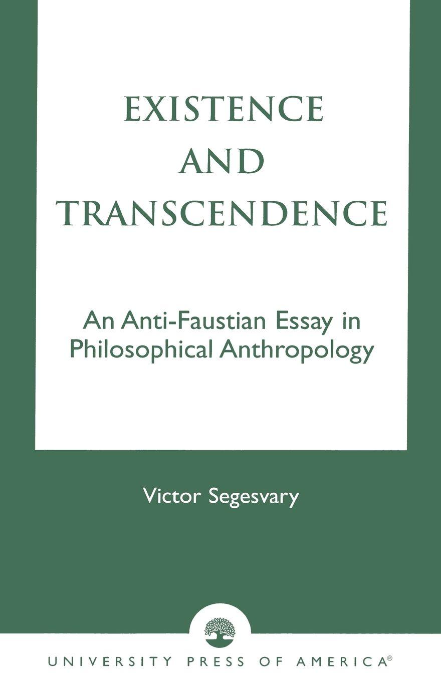 Vorderes Coverbild Existence and Transcendence