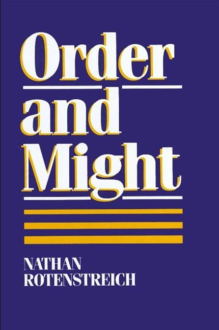 Vorderes Coverbild Order and Might