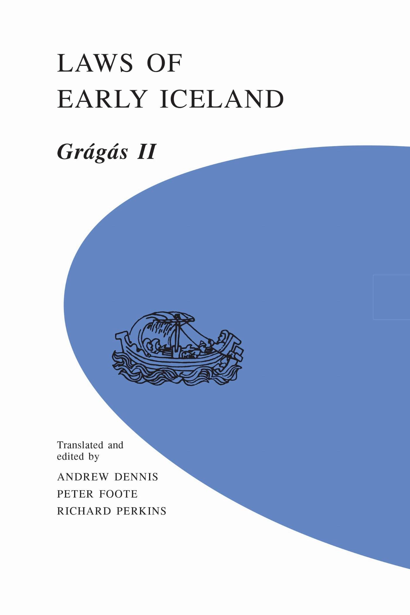 Vorderes Coverbild Laws of Early Iceland