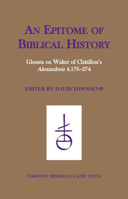 Vorderes Coverbild An Epitome of Biblical History