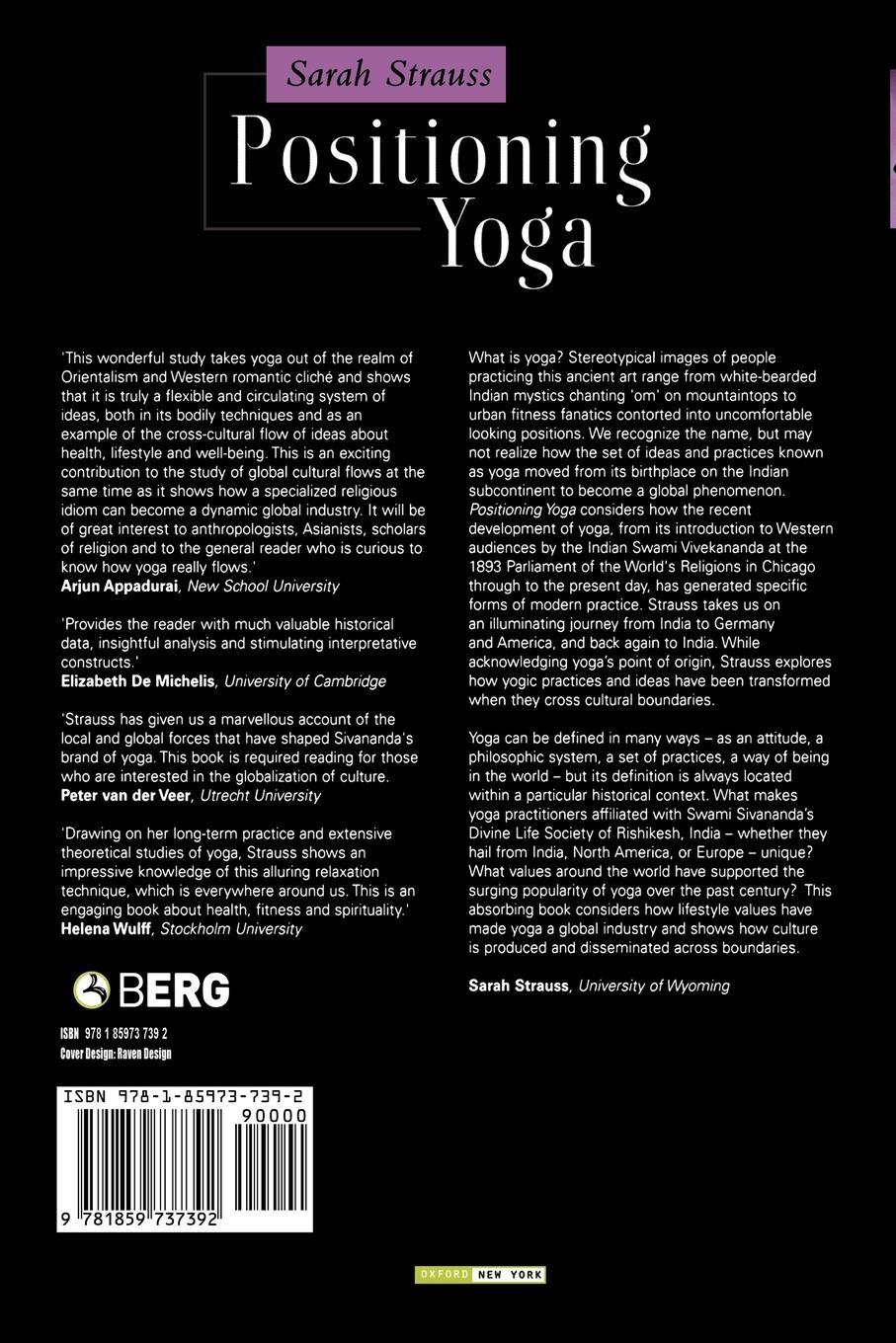 Rückseitencover Positioning Yoga