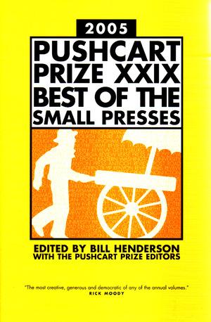 Vorderes Coverbild The Pushcart Prize XXIX